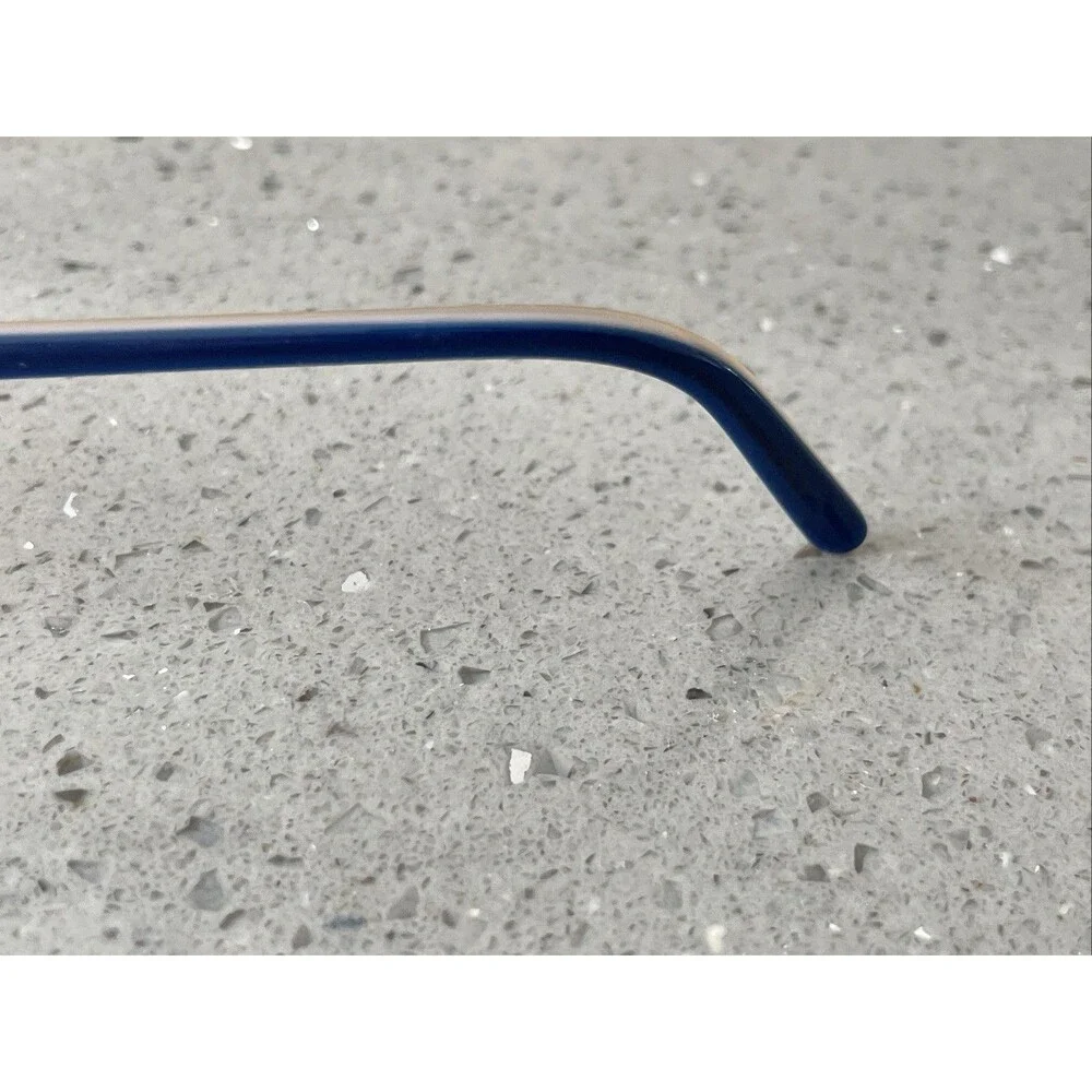Barbie Eyewear B320 44-17-120 Metal Full Rim Eyeglasses Frames ONLY Blueberry